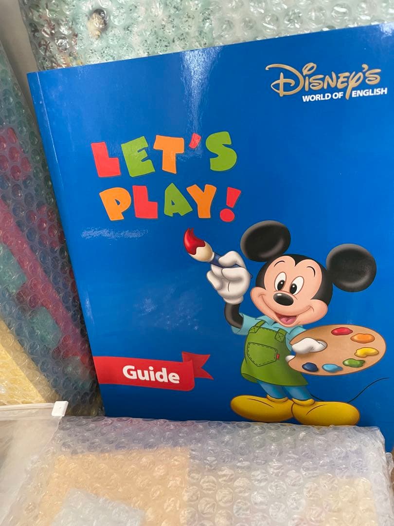 DWE ディズニー英語システム レッツプレイセット ブルーレイ 未開封