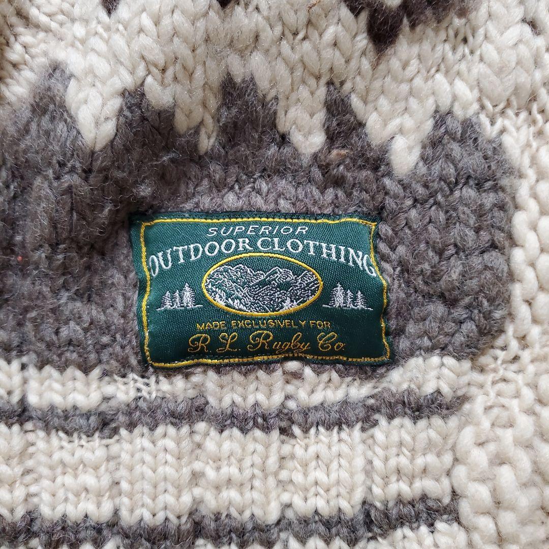 レア POLO RALPH LAUREN RUGBY カウチンセーター XLの通販はau PAY