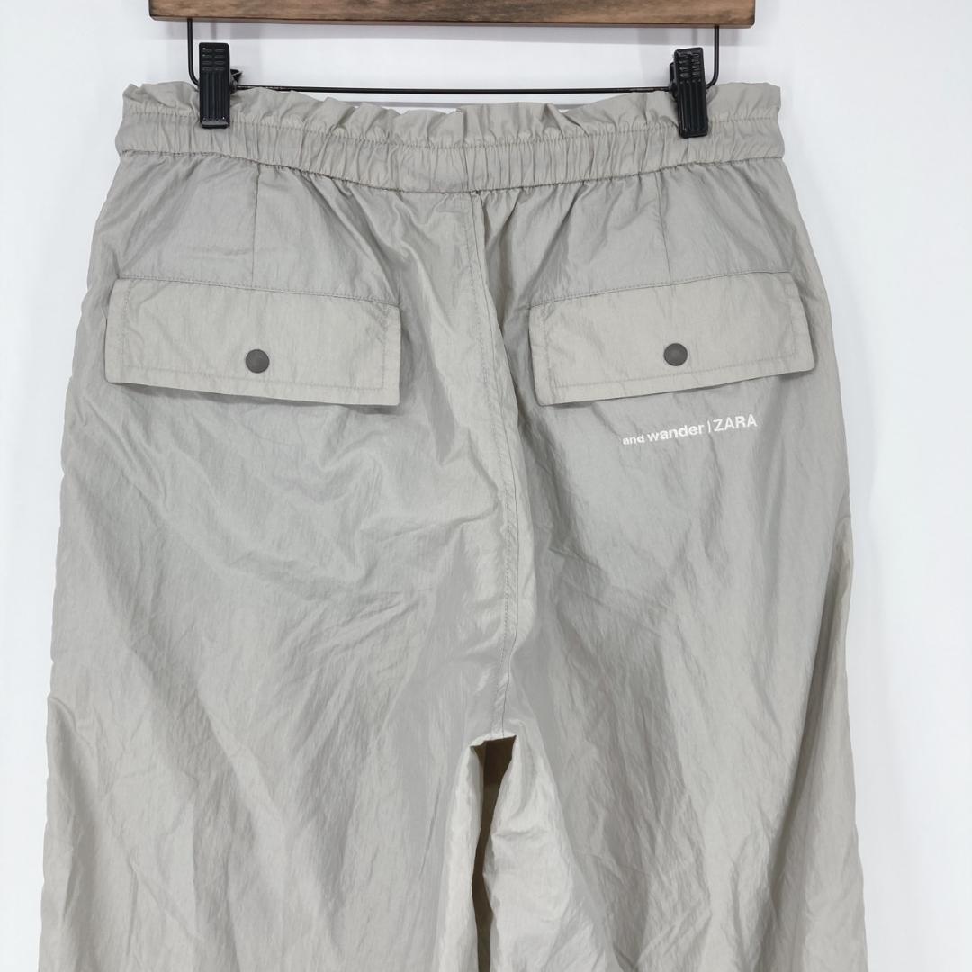 アンドワンダーザラ andwander ZARA ワークパンツ Mサイズ グレー