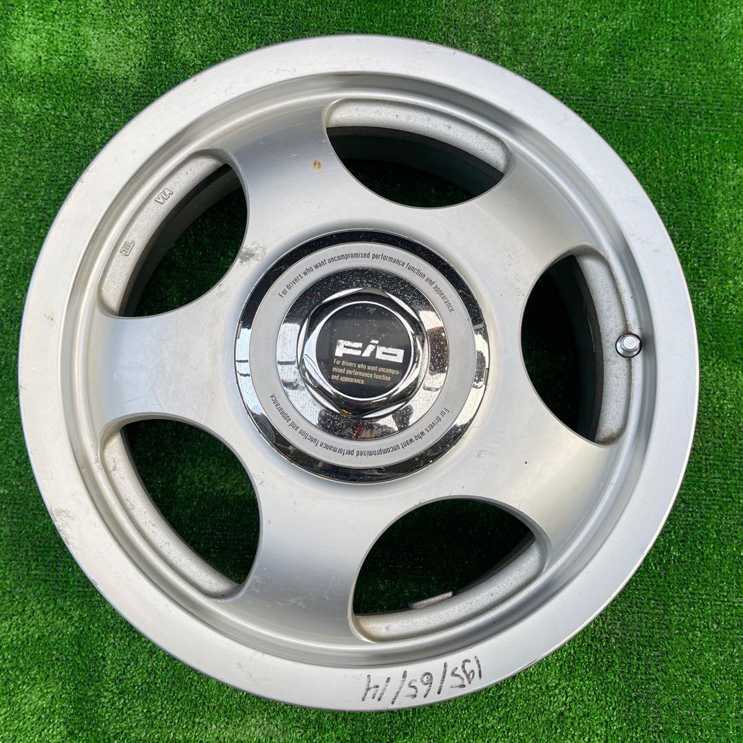 フィオ 社外マルチホイール 14×6J +4H-100/114.3 4本セット