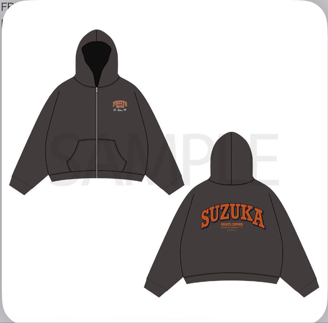 フルーツジッパー FRUITS ZIPPER 鎮西寿々歌 推しアピパーカー - メルカリ