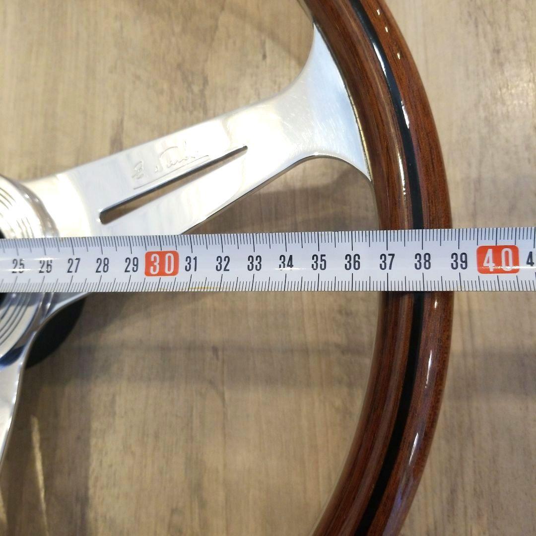 美品】NARDI☆ナルディクラシックウッドポリッシュ/39Φ【FET刻印有り