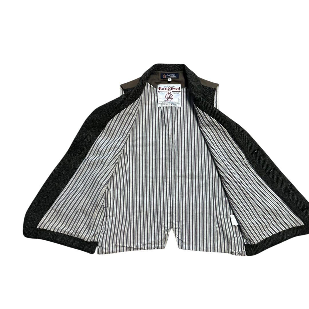 Harris Tweed × DUFFER ベスト ヘリンボーンウール100% - メルカリ