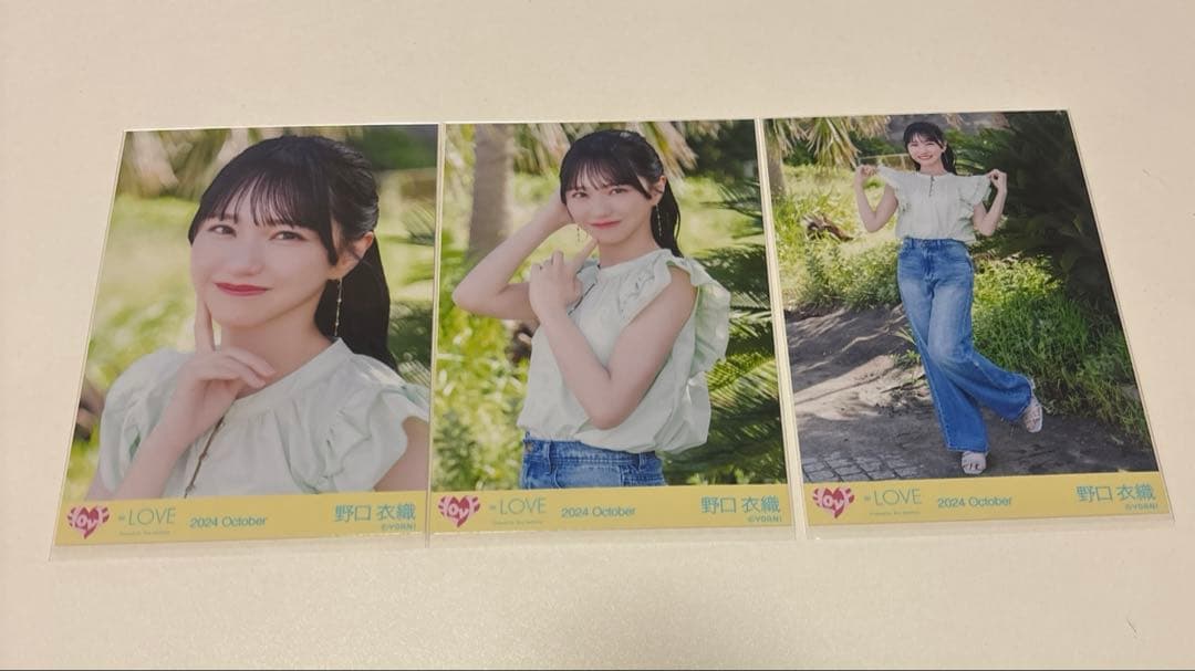 イコラブ 野口衣織 生写真 コンプ 海とレモンティー ② 海レモ - メルカリ