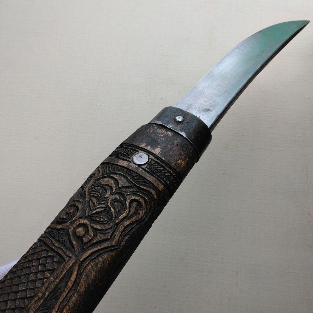 アイヌマキリ タシロ 山刀骨董 - メルカリ