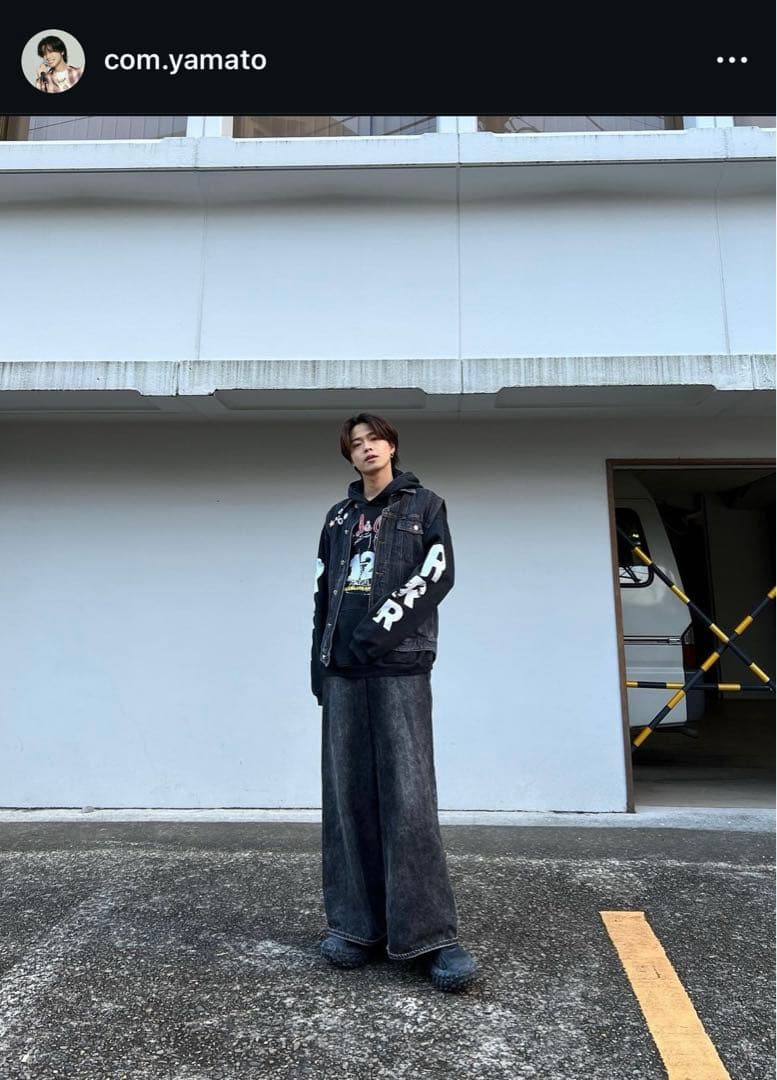 コムドットやまと着 RRR123 AZUSA STREET HOODIE - メルカリ