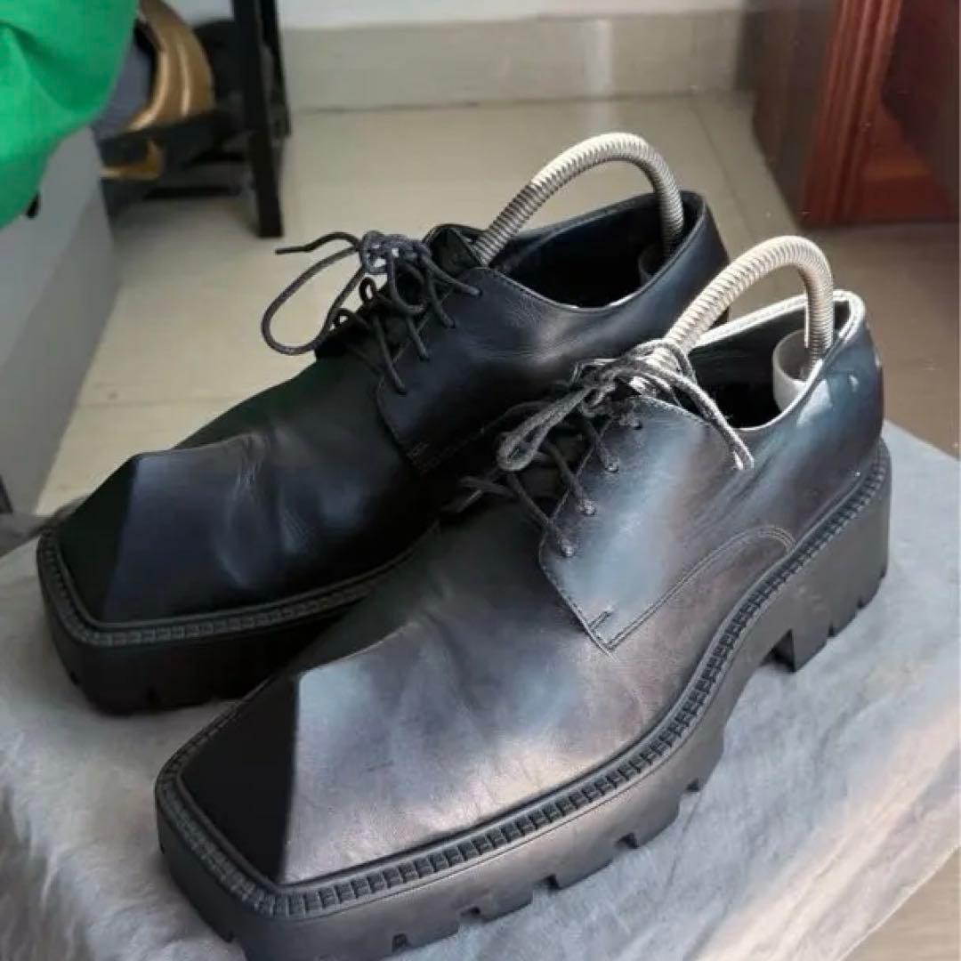 靴 BALENCIAGA Rhino 38 22新作 バレンシアガ RHINO ダービー (BALENCIAGA/ドレスシューズ