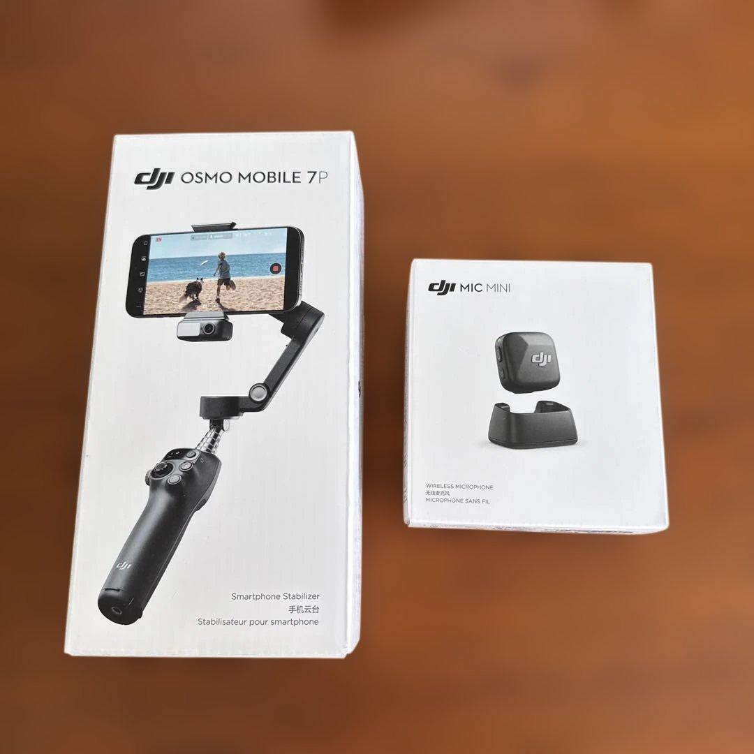 dji osmo Mobile 7PワイヤレスマイクDJI Mic Min - メルカリ