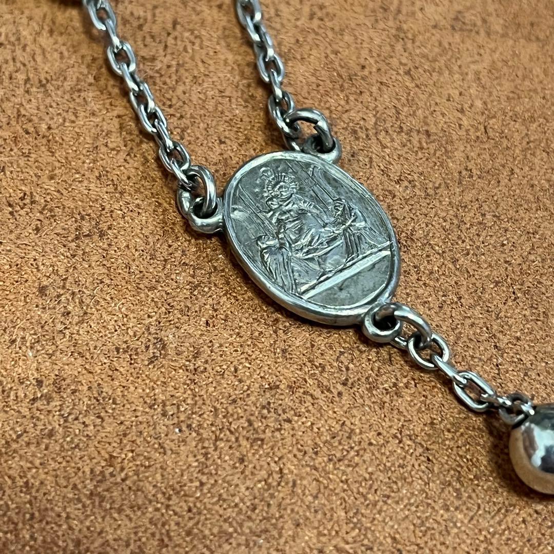 DOLCE & GABBANA ロザリオネックレス Silver925 - メルカリ