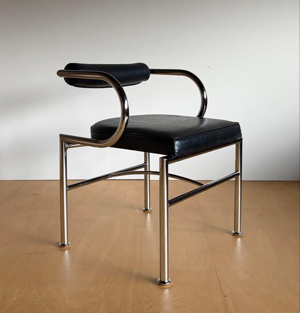 ポストモダン ヴィンテージチェア 日本製？ ヴィンテージ アイアンチェア ポストモダンデザイン/Vintage Iron