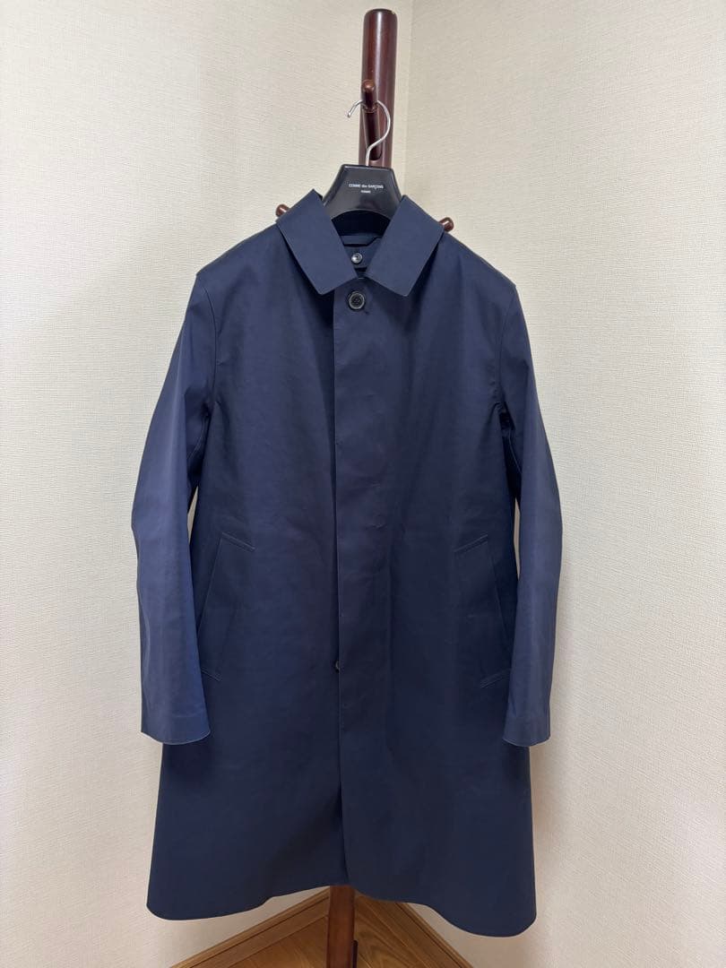 しゅん マッキントッシュ ゴム引きコート ネイビー 40 MACKINTOSH（マッキントッシュ）ゴム引きコート/ネイビー/状態ランクC