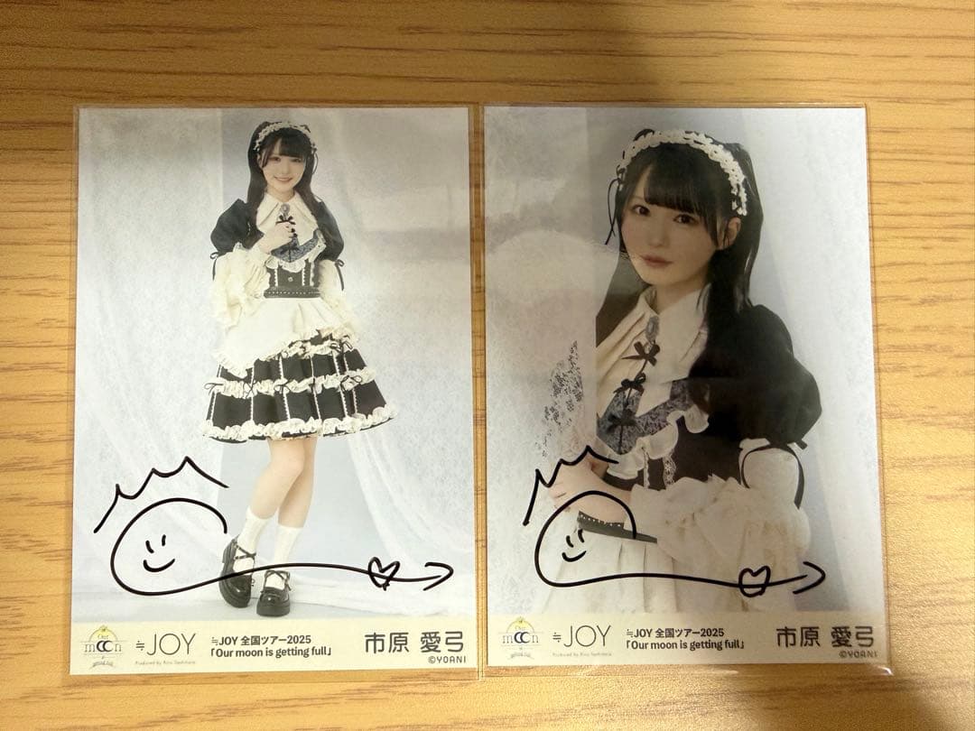 ニアジョイ 市原愛弓 3周年衣装 直筆 生写真 - メルカリ