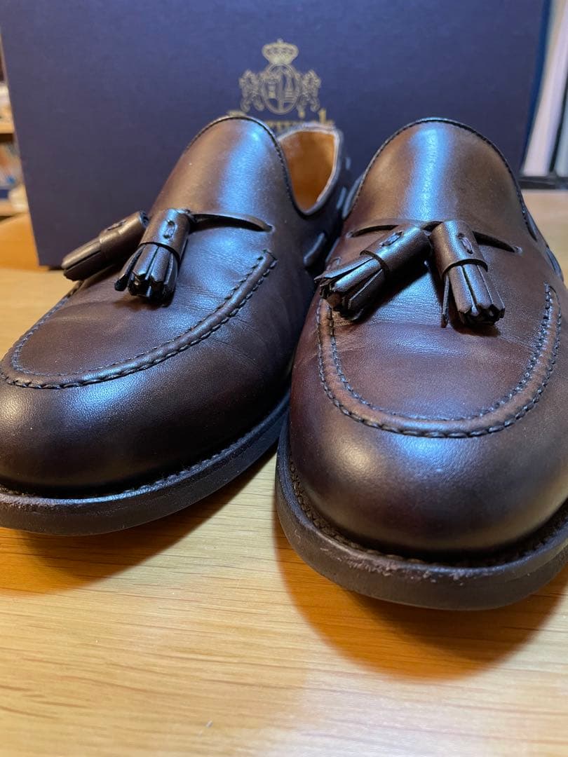 Berwickバーウィック8491：タッセルローファー/UK7.5(27cm) - メルカリ