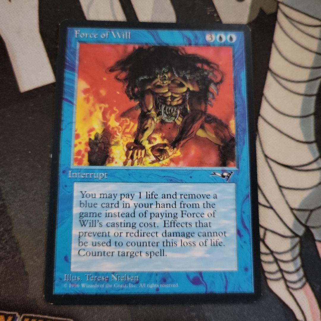 mtg 🎆 Force of Will 4枚