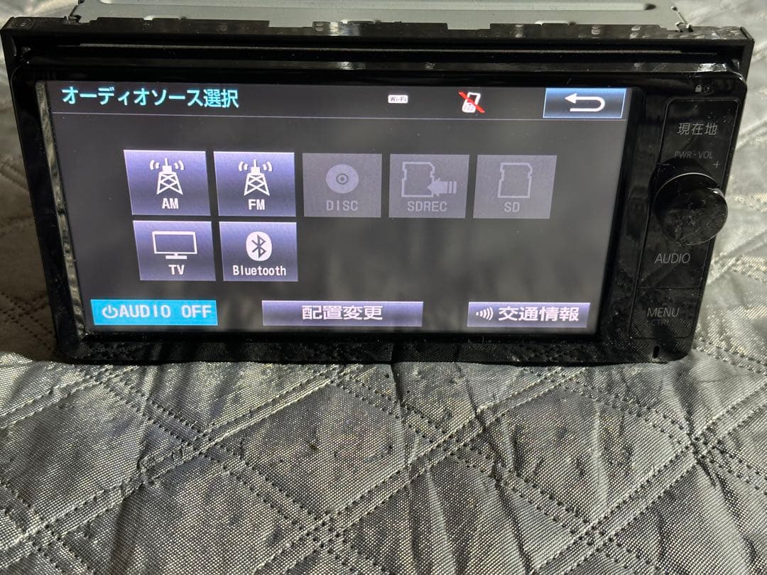 トヨタ 純正 ナビ 7インチ ワイド NSZN-W64T - メルカリ