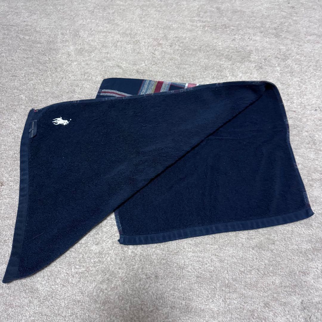 Ralph Lauren チェック柄 フェイスタオル - メルカリ