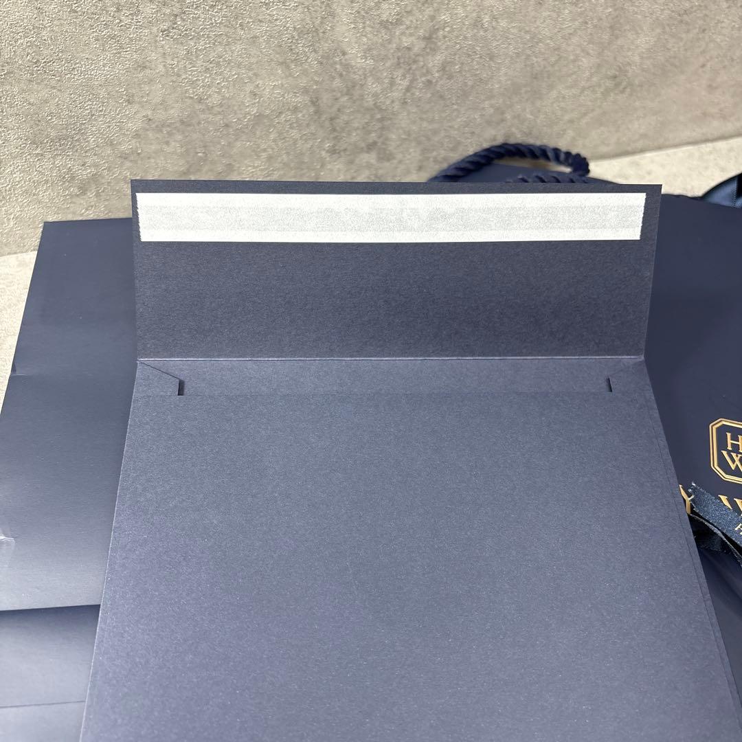 極美品！HARRY WINSTON ハリーウィンストン 空箱 リングケースセット