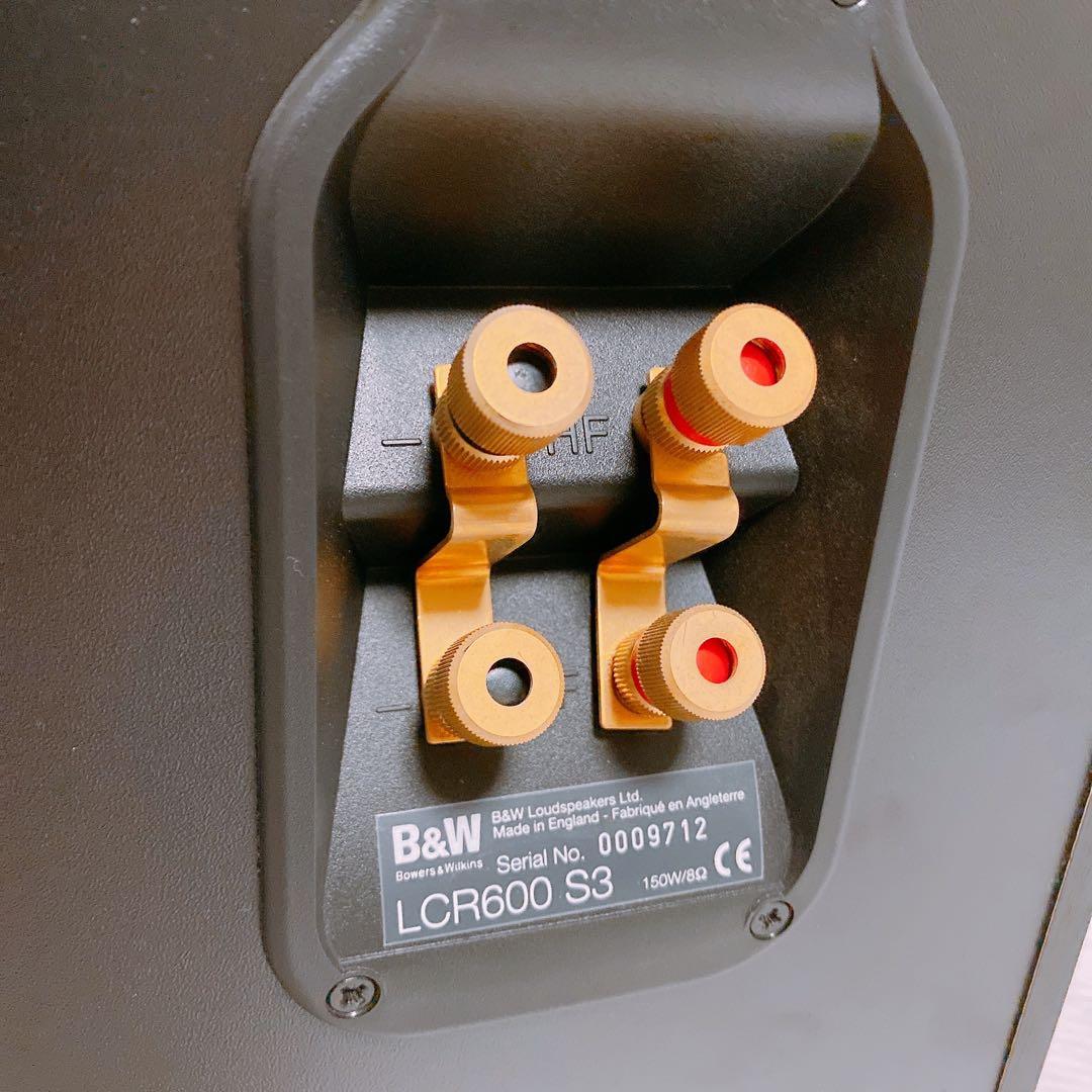 Bowers&Wilkins LCR600 S3 センタースピーカー B&W - メルカリ