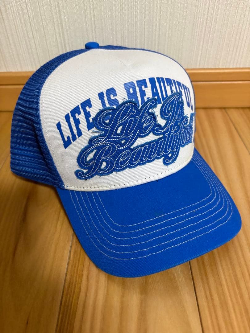 LIFE'S BEAUTIFUL xizle キャップ X-girl（エックスガール）の「BOX LOGO KNIT CAP（ニットキャップ