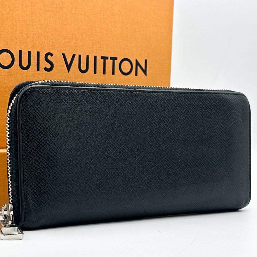 ルイヴィトン ジッピーウォレット ヴェルティカル タイガ ブラック