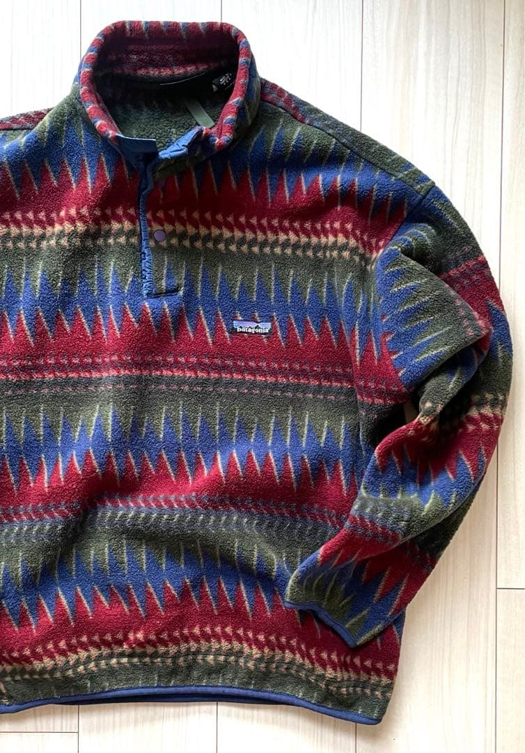 レア！XL！90s パタゴニア シンチラスナップT ミネハハ フリース USA製