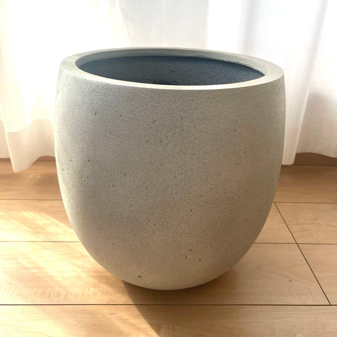 テラニアスバルーン　FRP軽量プランター　 アンティークホワイト　35cm 楽天市場】植木鉢 ファイバー製 おしゃれ 軽量 テラニアス バルーン