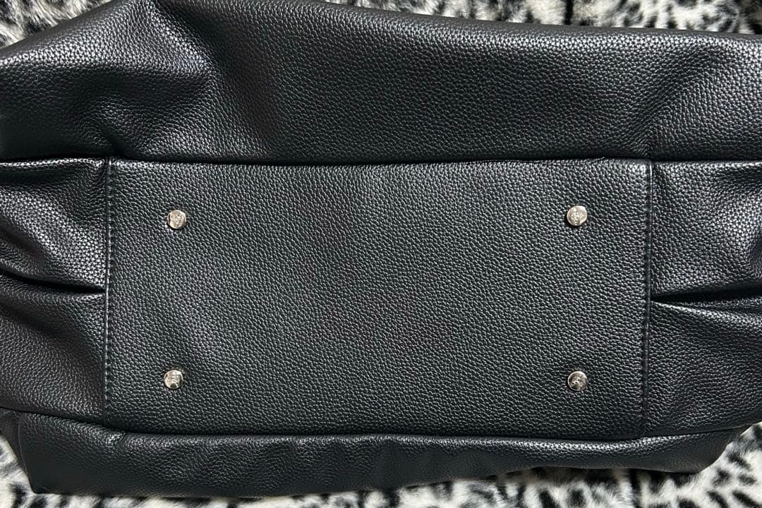 Vivienne Westwood ボストンバッグ ブラック レザー ORB 黒 - メルカリ