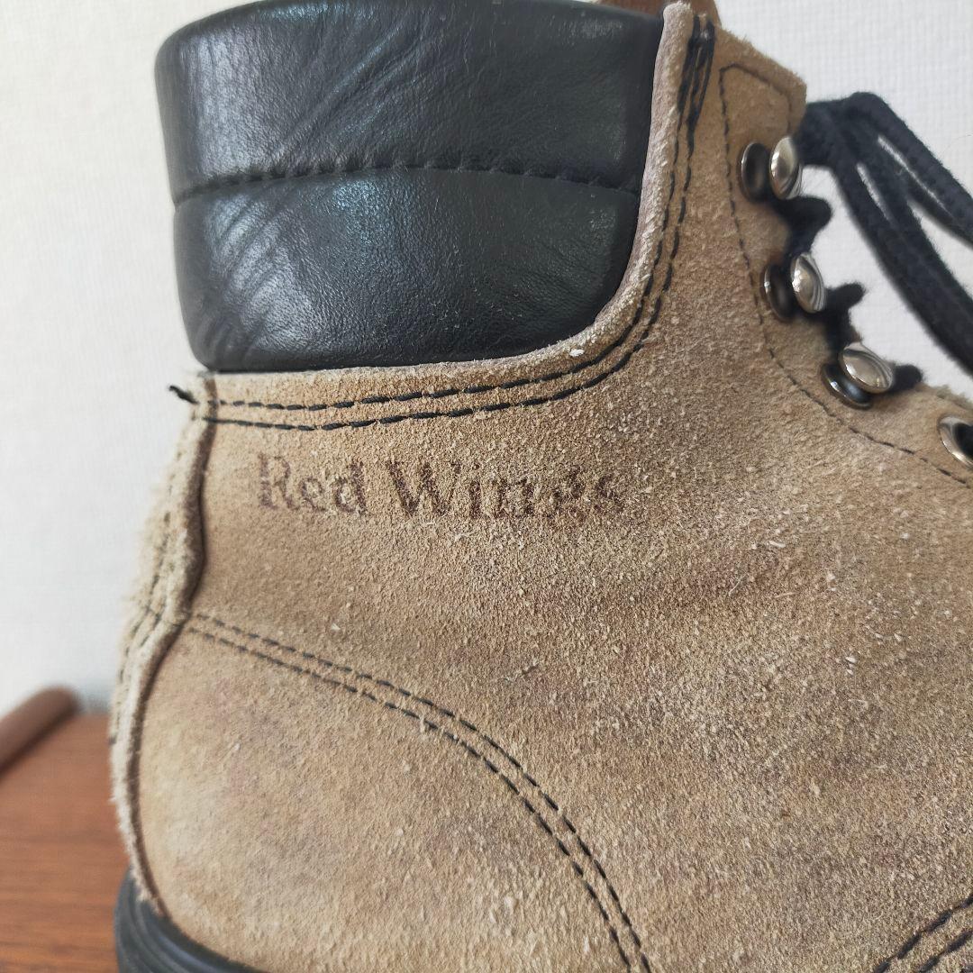 RED WING 8118 8D 刺繍羽根タグ スーパーソール ワークブーツ - メルカリ