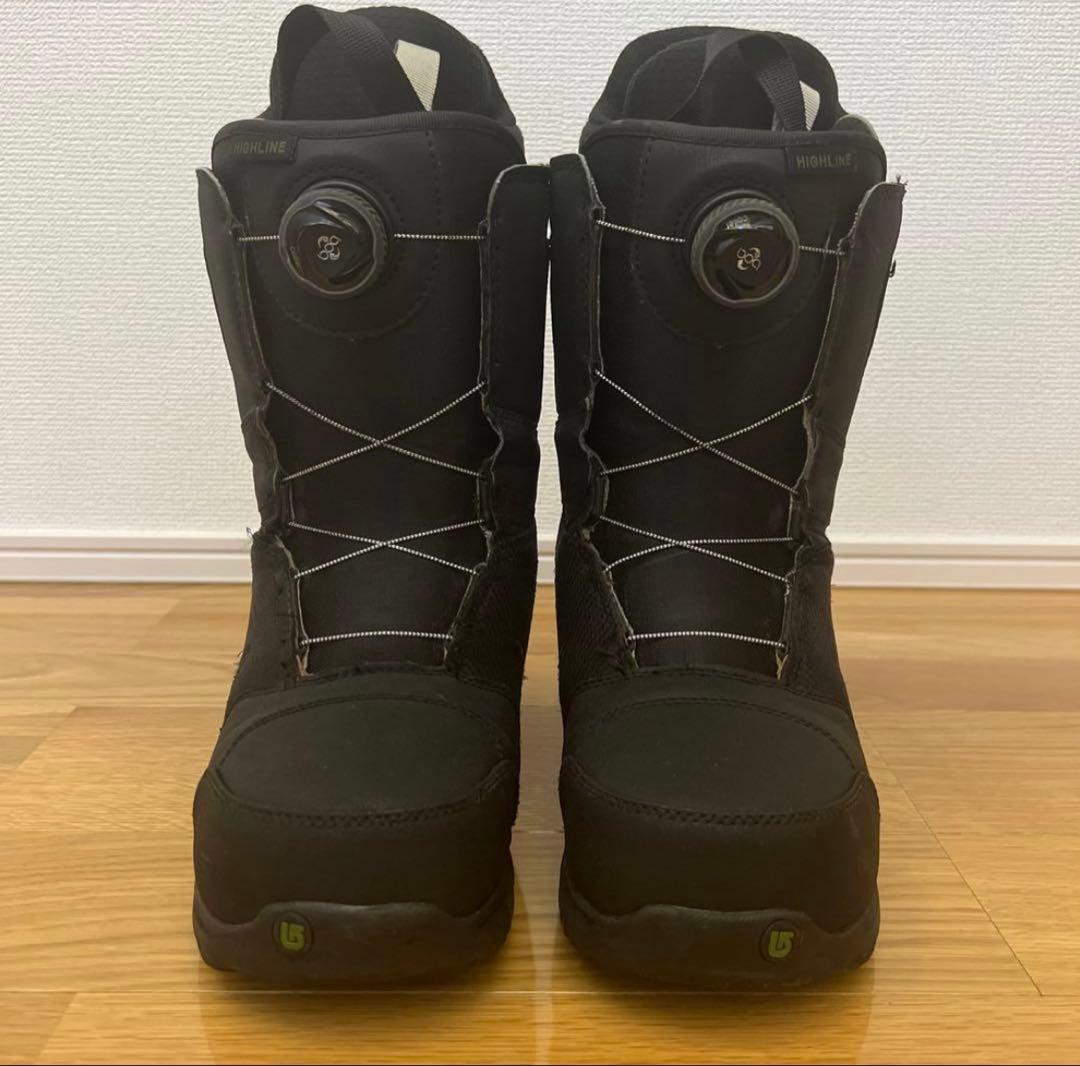 BURTON HIGHLINE BOA ブーツ 26cm Burton Highline Boa Black Snowboard Boot | SkatePro