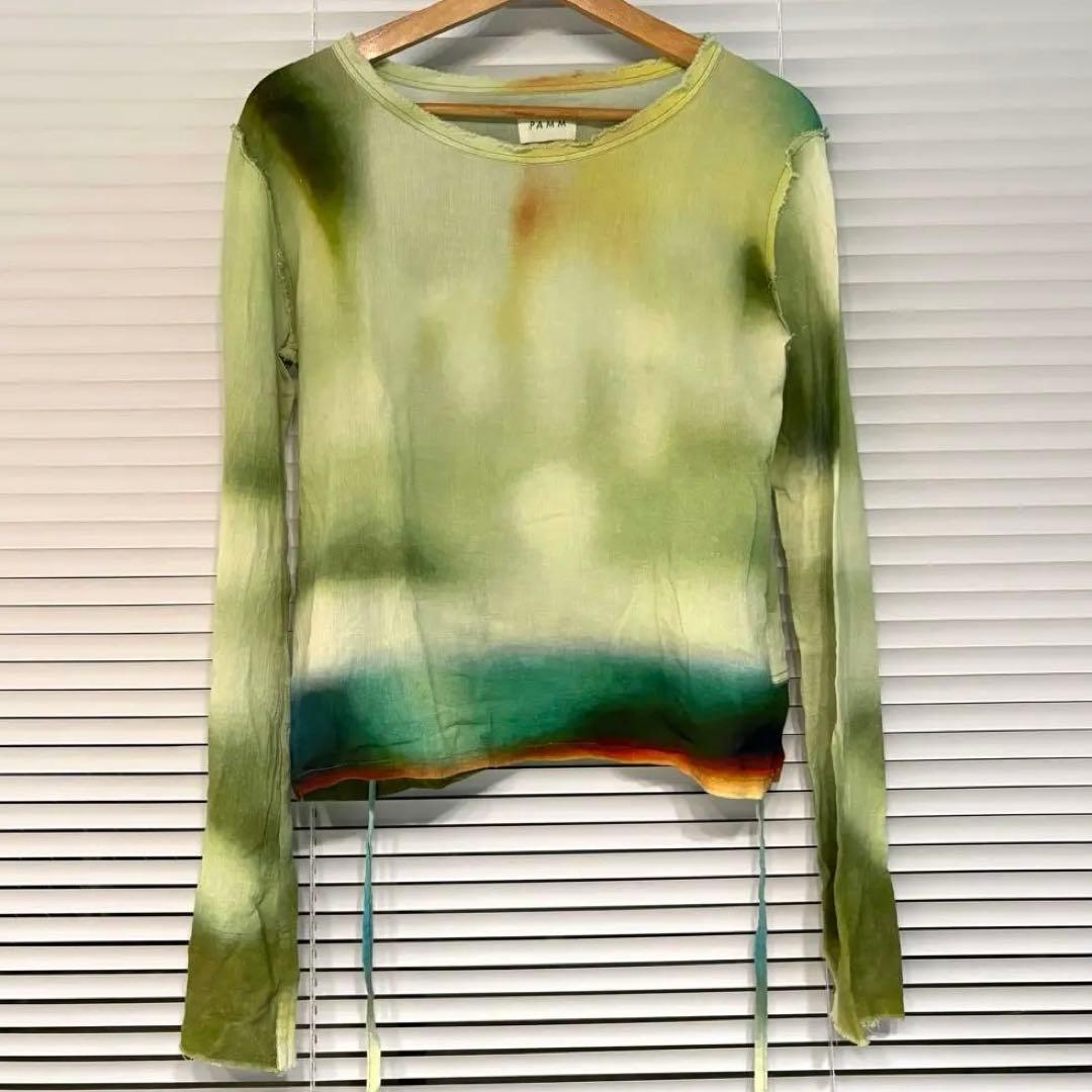 PAMM たしかにそこにあった夜 ガーゼトップス PAMM（パム）の「「たしかにそこにあった夜」のガーゼトップス（シャツ