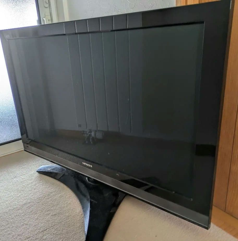 日立プラズマテレビWooo　P42-XP05 HITACHI WOOO P42-XP05 画面中央に縦筋ノイズを直す | 一寸の虫にも五