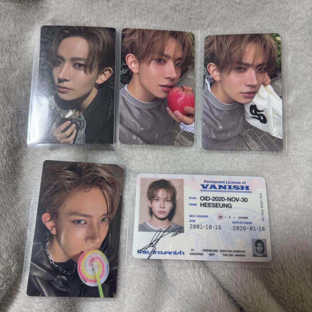 ENHYPEN ヒスン VANISH トレカセット - メルカリ