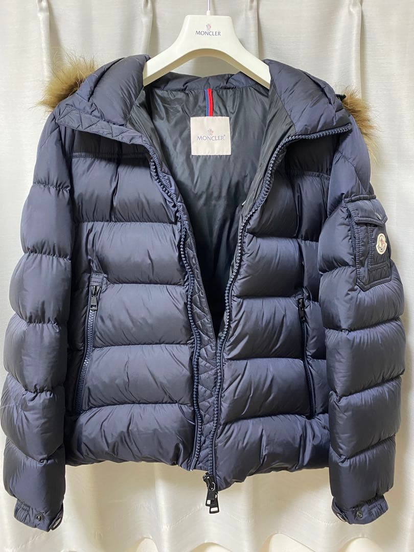 まる様　★モンクレール　CLUNY　リアルファーダウンコート MONCLER モンクレール ダウンジャケット リアルファー CLUNY