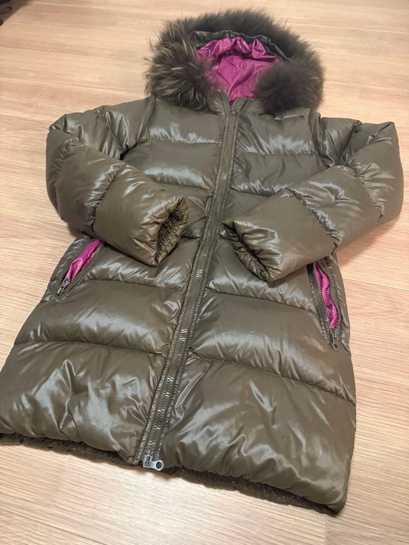 DUVETICA ダウンジャケット サイズ38 オリーブグリーン - メルカリ