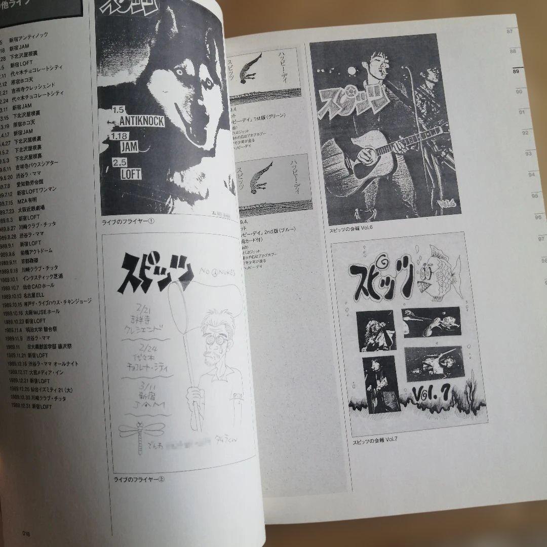 Spitz OFFICIAL DATA BOOK 1987-2007 - メルカリ