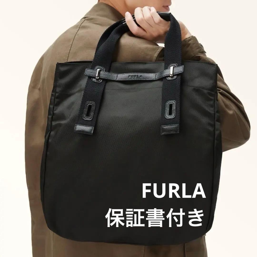 grv1572grv　現行品◆ FURLA MAN GIOVE トート トートバッグ L NERO Furla Man Giove | Furla JP