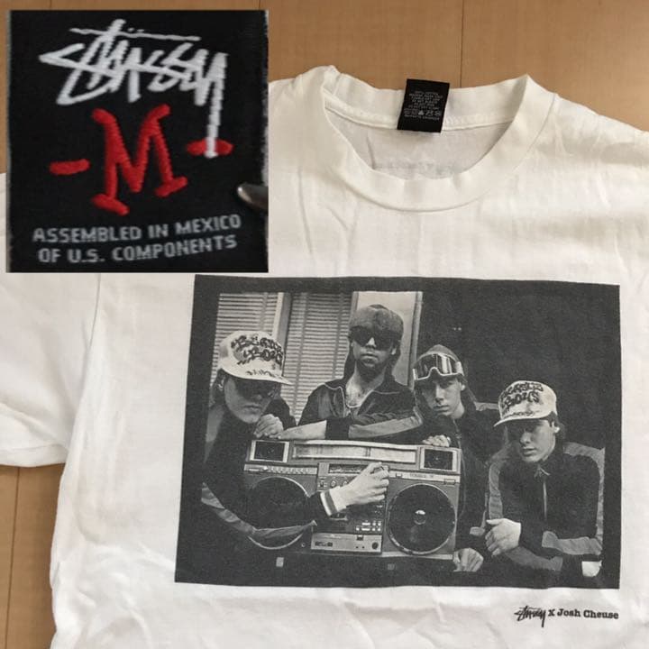 stussy josh cheuse Beastie boys コラボTシャツ - メルカリ
