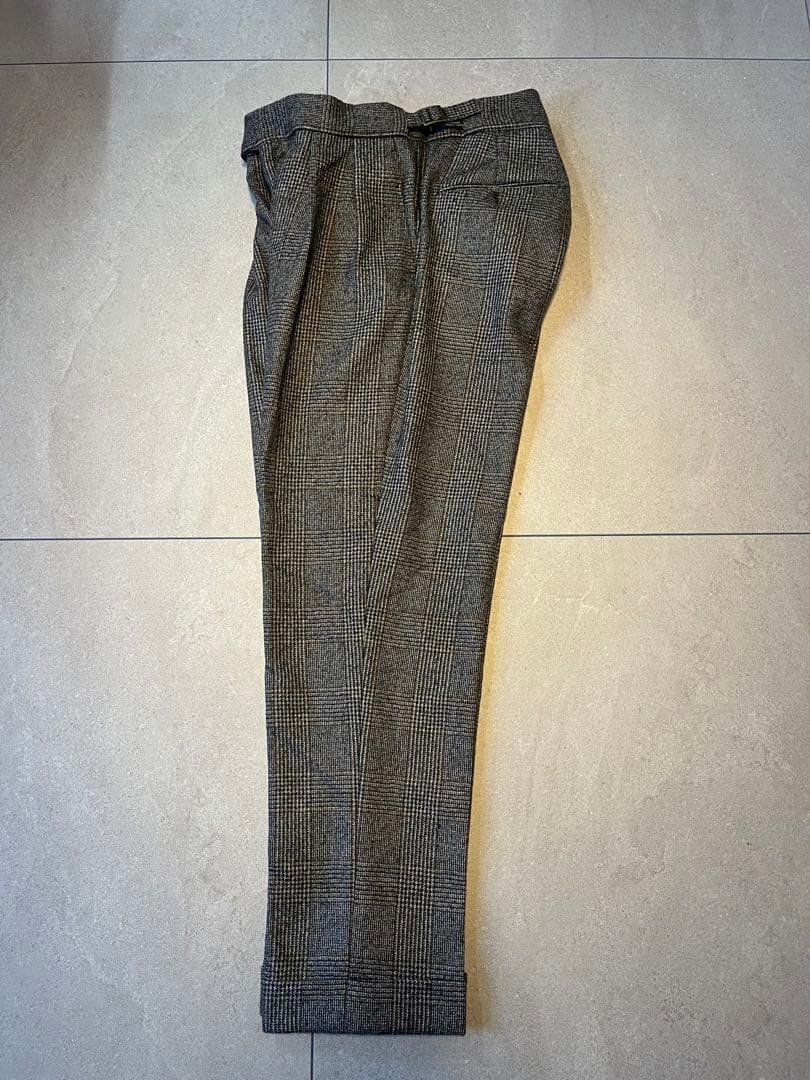 ベルウィッチ BERWICH ウールフランネルグレンチェックSCOTCH 46 BERWICH（ベルウィッチ）SCOTCHスコッチ ストレッチウールフランネル