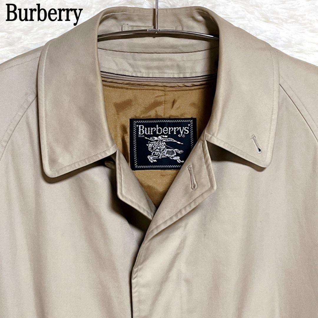 【希少】Burberrys バーバリー ステンカラーコート ノバチェック 美品✨Burberrys バーバリーズ ノバチェック ステンカラーコート