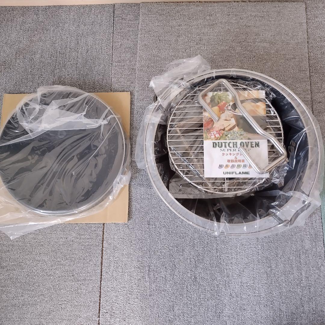【希少廃番・新品・未使用】UNIFLAME ダッチオーブン 12インチ　深型 Amazon | UFダッチオーブン12インチ | ユニフレーム(UNIFLAME