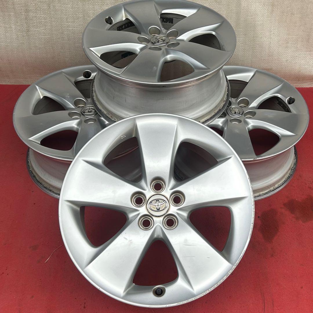 TOYOTAトヨタ 30 プリウス Sツーリング 純正 ホイール 17インチ トヨタ 30 プリウス Sツーリング 純正 17インチアルミホイール 4本SET