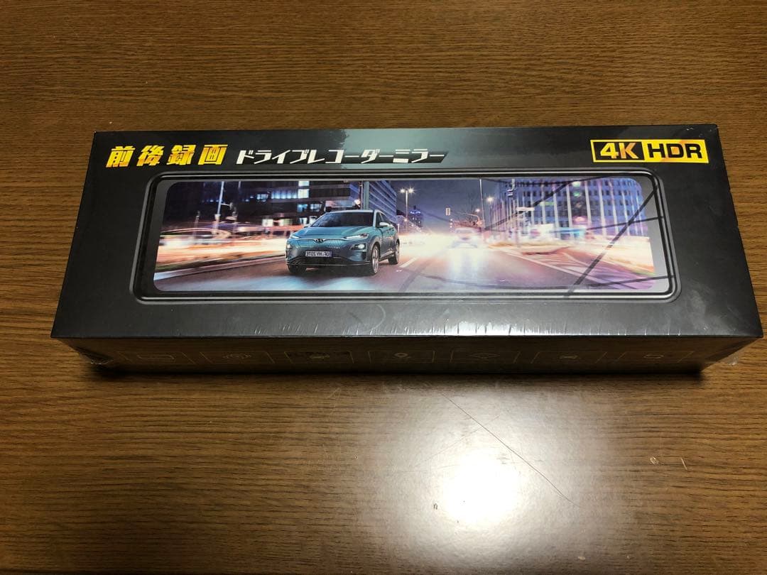 4K HDR ドライブレコーダーミラー BS01 前後録画 ドライブレコーダー ミラー型 前後カメラ 4インチ液晶 ドラレコ 駐車