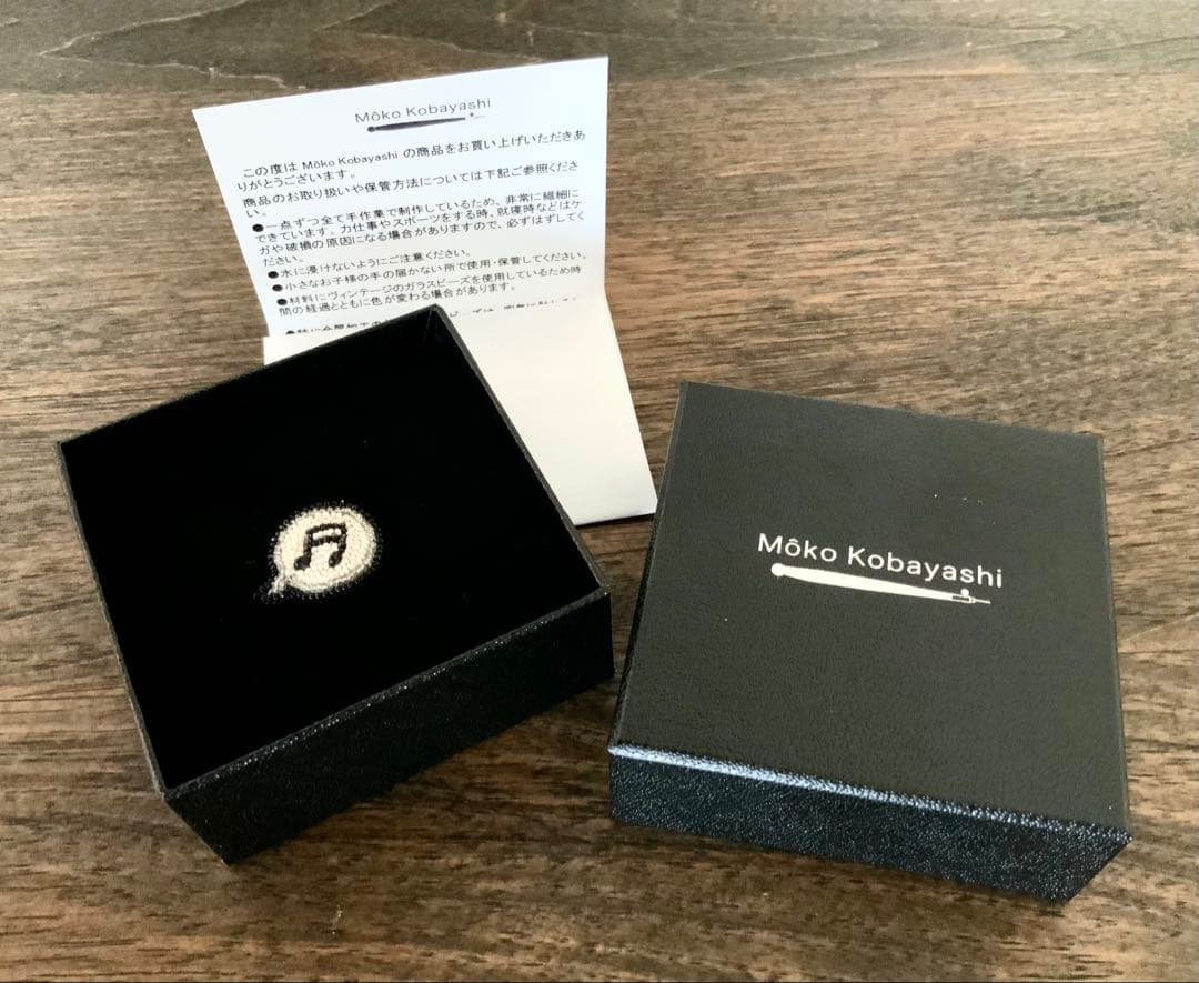 未使用 メゾン・デ・ ペルル 小林モー子 イニシャル音符 PIN ピンブローチ 2026年最新】小林モー子の人気アイテム - メルカリ