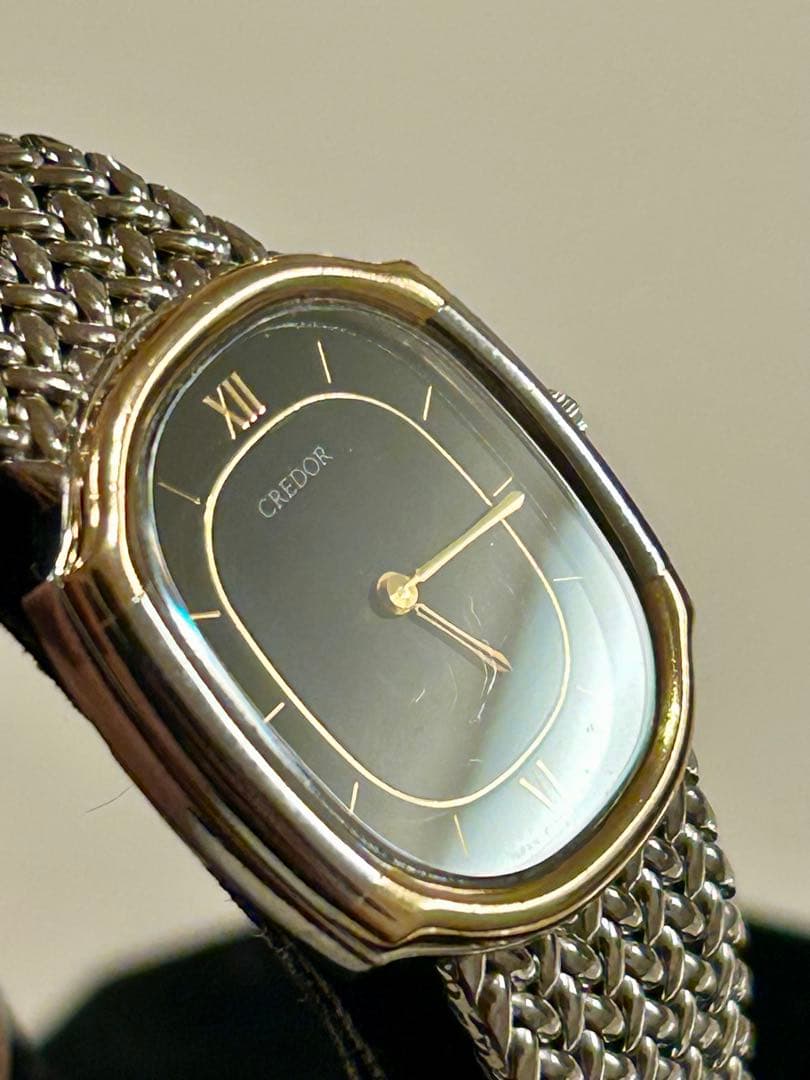 SEIKO CREDOR 18kベゼル レディース クォーツ 腕時計 稼働品 - メルカリ