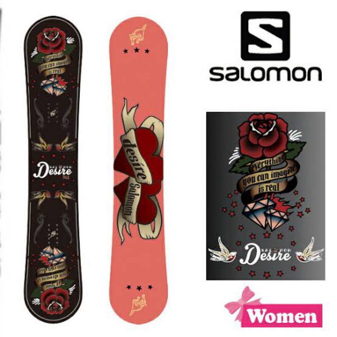 【新品未使用】SALOMON DESIREレディース　スノーボード 2026年最新】salomon desireの人気アイテム - メルカリ