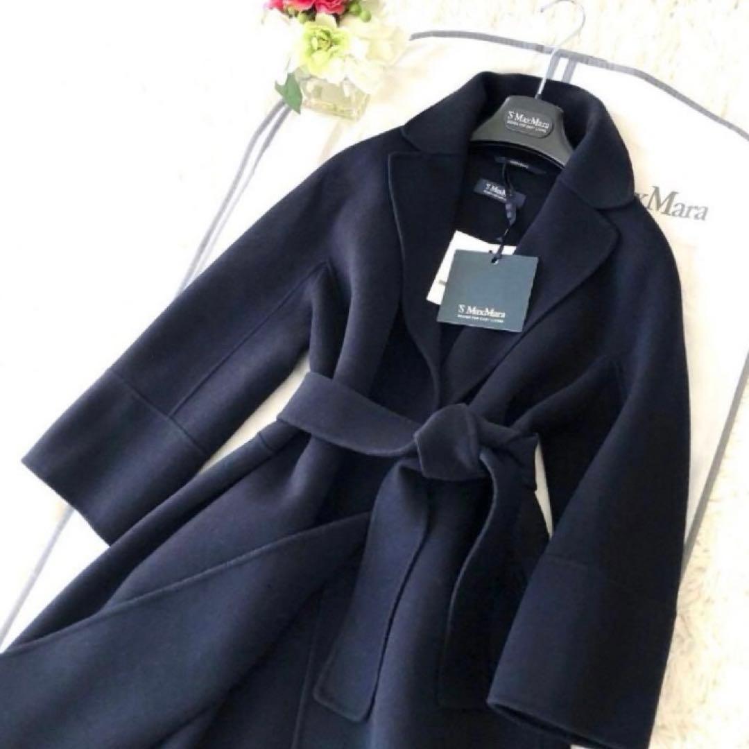 新品タグ付き‼️【マックスマーラ】40クチートアマーノ ラップコート