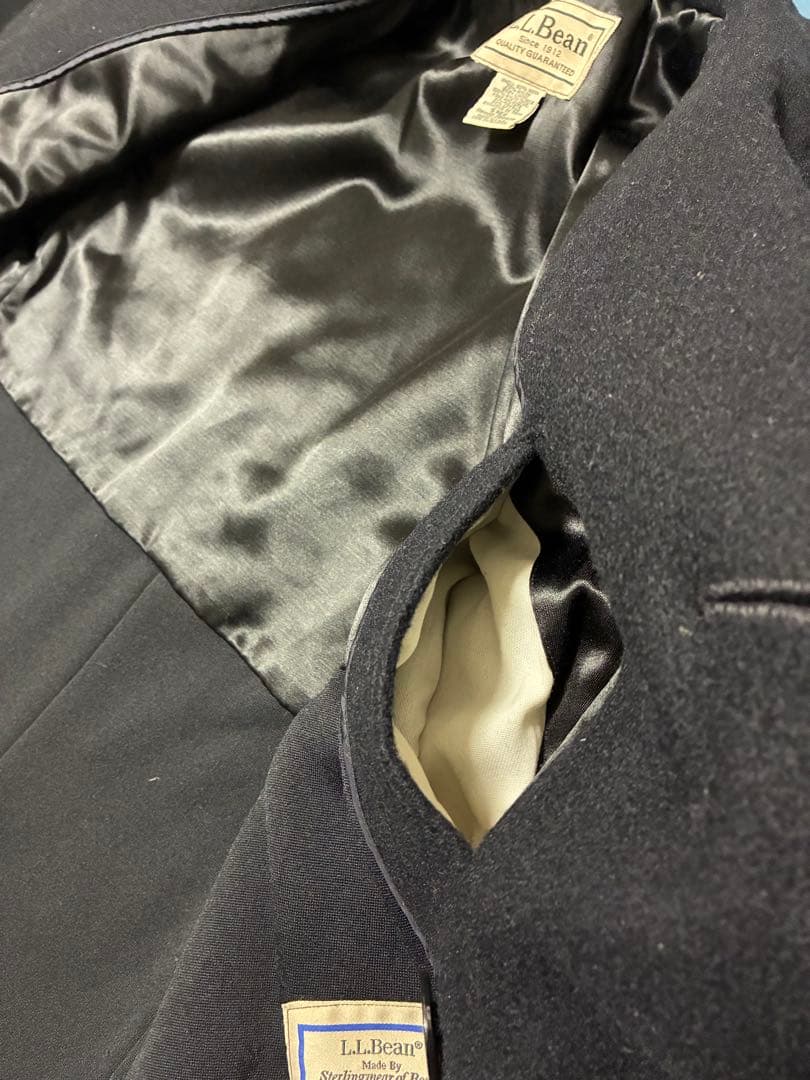 【米海軍工場発】L.L.Bean USA製 Pコート S アンカーコレクション