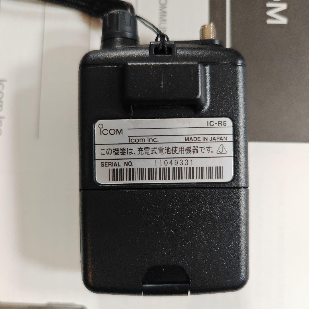 ICOM IC-R6 広帯域受信機 - メルカリ