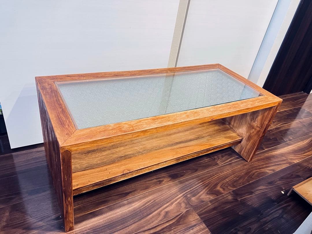 【KAJA】古材アジアンローテーブル【ライトブラウン】 センター・ローテーブル｜バリ島直輸入！アジアン雑貨・家具の通販