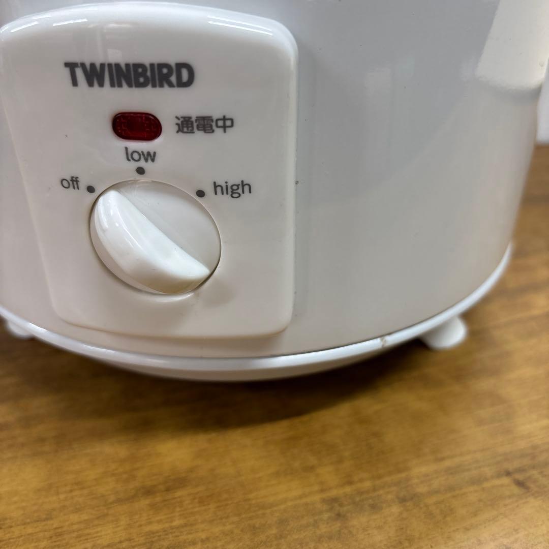 TWINBIRD スロークッカー EP-D819ホワイト - メルカリ